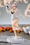 SoniComi (Super Sonico) - Sonico - Trio-Try-iT Figure - White China Dress ver. (FuRyu)