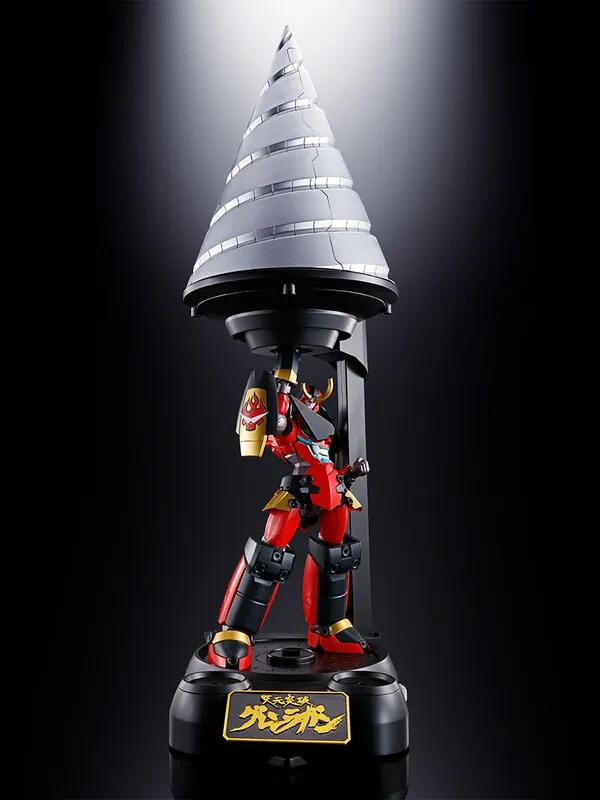 Tengen Toppa Gurren-Lagann - Gurren - Gurren-Lagann - Kamina - Lagann - Simon - Soul of Chogokin (GX-107) - & Giga Drill Set (Bandai Spirits)