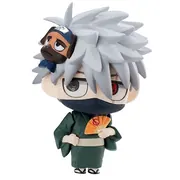 Naruto Shippuuden - Hatake Kakashi - Chimi Mega 10 Shuunen Kikaku Petit Chara Land Naruto Shippuden 10 Shuunensai Kaimaku Dattebayo! - Petit Chara Land (MegaHouse)