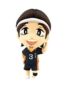 Haikyuu!! Second Season - Azumane Asahi - Ani-Chara Heroes - Ani-chara Heroes - Haikyuu!! Second Season vol.1 (Takara Tomy A.R.T.S)