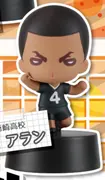 Haikyuu!! - Ojiro Aran - Haikyuu!! Nitotan Figure Mascot Spiker Hen - Nitotan (Takara Tomy A.R.T.S)