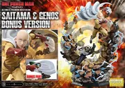 One Punch Man - Genos - Saitama - Ultimate Premium Masterline (UPMOPM-01DXS) - 1/4 - DX Bonus Version (Prime 1 Studio)