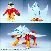 Digimon Adventure 02 - Hawkmon - Holsmon - Armor Super Evolution Series (2) (Bandai)