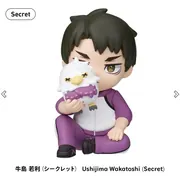 Haikyuu!! - Ushijima Wakatoshi - Hide & Seek Kakurenbo Figure - Perihapi! - Perihapi! Haikyuu!! Hide ＆ Seek Kakurenbo Aoba Johsai · Shiratorizawa Gakuen - Secret (Takara Tomy A.R.T.S)
