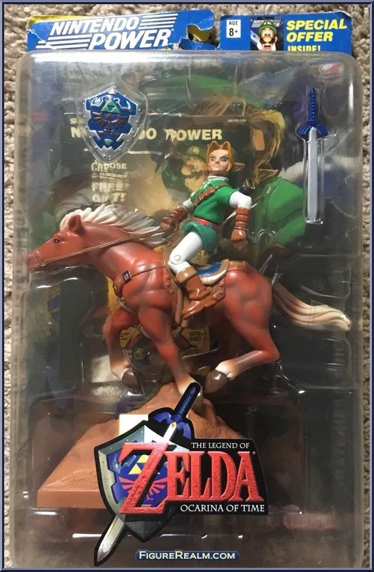 Zelda no Densetsu Toki no Ocarina - Epona - Link - Joyride Figures Series 4 (JoyRide Studios)