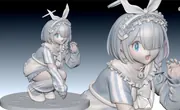 Blue Archive - Arona - Light Blue Jirai kei Style (Toshusha)