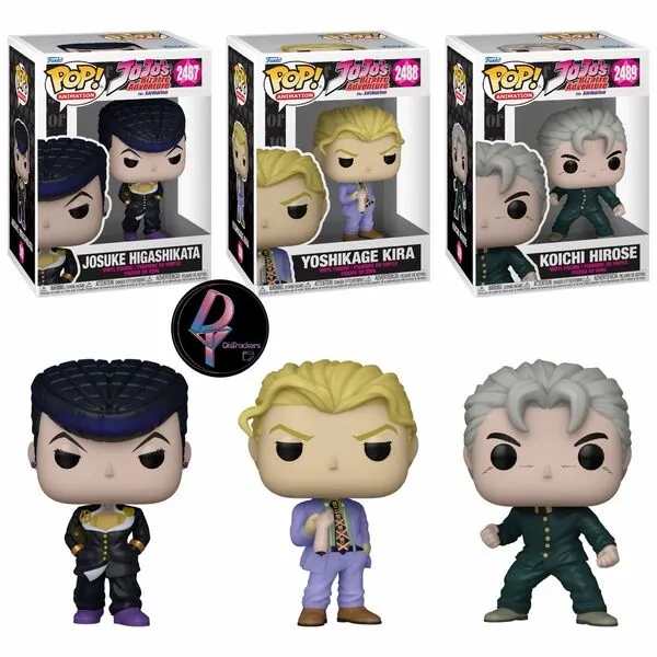 Diamond wa Kudakenai - Jojo no Kimyou na Bouken - Higashikata Josuke - POP! Animation (2487) - POP! Vinyl (Funko Toys)