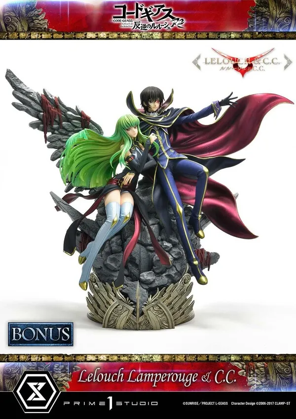 Code Geass - Hangyaku no Lelouch R2 - C.C. - Lelouch Lamperouge - Concept Masterline (CMCGR-03S) - 1/6 - Bonus Version (Prime 1 Studio)
