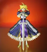 Fate/Zero - Altria Pendragon - Cake Topper - Saber (Bandai)