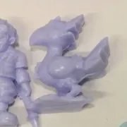 Final Fantasy VII - Chocobo - Candy Toy - Eraser Figure - Final Fantasy VII Keshigomu (Bandai)