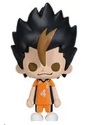 Haikyuu!! - Nishinoya Yuu - 1point Figure - Haikyuu!! 1point Figure (vol. 4) (Banpresto)