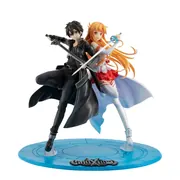 Sword Art Online - Asuna - Kirito - Lucrea - 1/7 - SAO 10th Anniversary (MegaHouse)