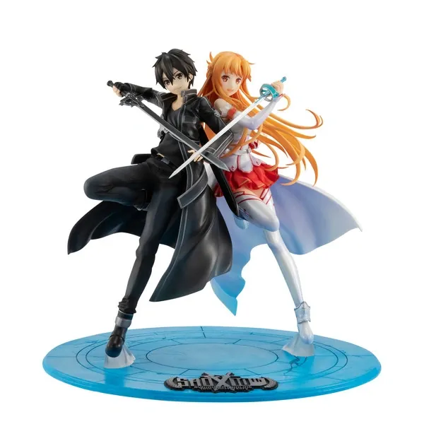 Sword Art Online - Asuna - Kirito - Lucrea - 1/7 - SAO 10th Anniversary (MegaHouse)