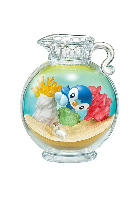 Pocket Monsters - Pochama - Pocket Monsters Aqua Bottle Collection 2 ~Kirameku Umibe no Omoide~ (1) (Re-Ment)