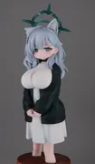Blue Archive - Shiroko Terror - Hanshin-zou - Shifuku ver. (Whitehole)
