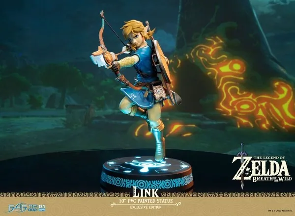 Zelda no Densetsu: Breath of the Wild - Link - Light-Up Figure (First 4 Figures)