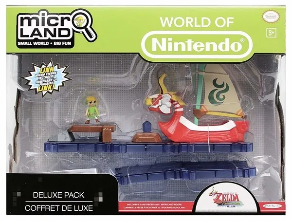 Zelda no Densetsu: Kaze no Takt - Aka Shishi no Ou - Link - Micro Land - World of Nintendo - King of Red Lions (Jakks Pacific)