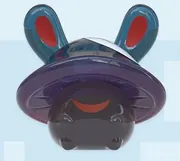 Honkai: Star Rail - Bladeshroom - Honkai: Star Rail Sparkly Rabbit and Fire Shroom Series - Honkai: Star Rail Sparkly Rabbit and Fire Shroom Series Mini Figure - B Type (HeyDolls, miHoYo)