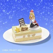 The Idolm@ster - Hoshii Miki - Cake Topper - Honey no Tame no Christmas Cake - Christmas ver. (Bandai)