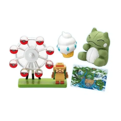 Pocket Monsters - Yamaotoko - Pokémon World Market - Puchi Figure Collection Pokémon World Market - Isshu Chihou (Pokémon Center, Re-Ment)