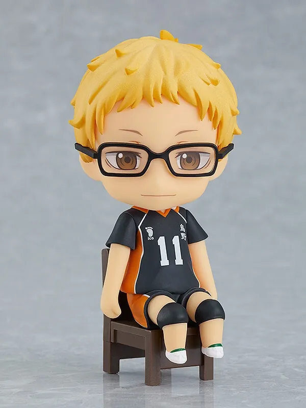 Haikyuu!! To The Top - Tsukishima Kei - Nendoroid - Nendoroid Swacchao! (Orange Rouge)