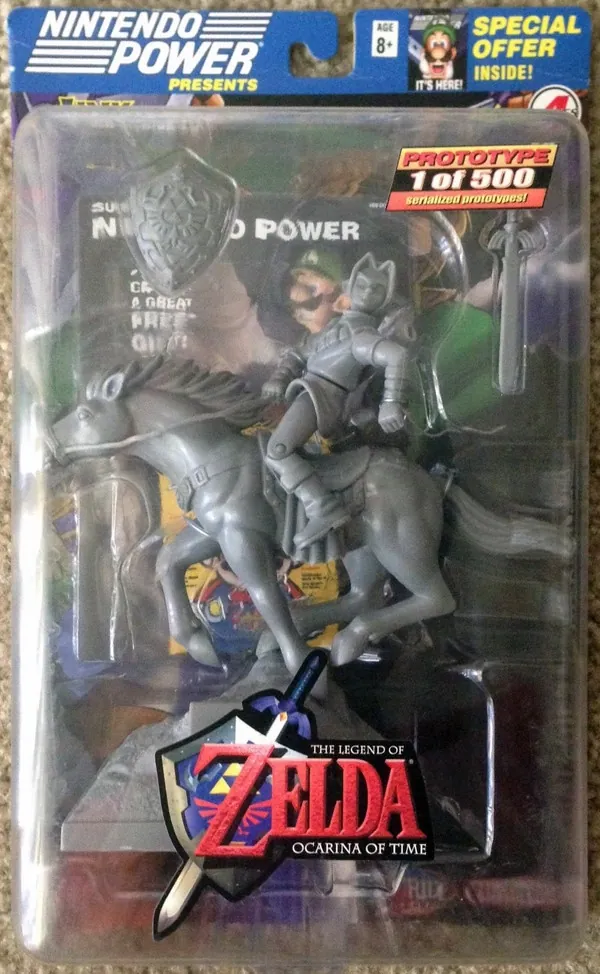 Zelda no Densetsu Toki no Ocarina - Epona - Link - Joyride Figures Series 4 - Prototype (JoyRide Studios)