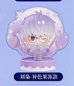 Link Click - Liu Xiao - Link Click Melody of Time Series Rocking Blind Box - Yurayura Figure - Color Variant Jelly Version (Bilibili Goods)