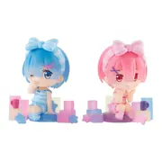 Re:Zero kara Hajimeru Isekai Seikatsu - Rem - Gashapon Kuji - Re:Zero kara Hajimeru Isekai Seikatsu Rem & Ram Assort 8 (A Prize) (Bandai)
