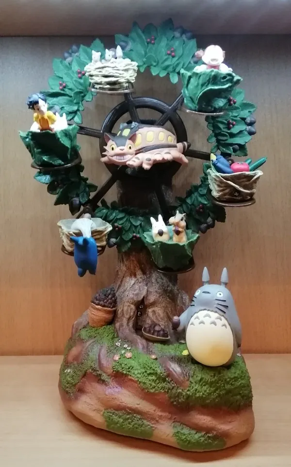 Tonari no Totoro - Kusakabe Mei - Kusakabe Satsuki - Makkuro-Kurosuke - Medium Totoro - Nekobus - Small Totoro - Totoro (Nibariki)