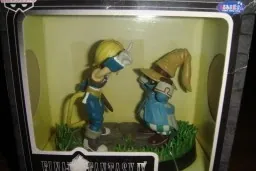 Final Fantasy IX - Vivi Orunitia - Zidane Tribal - Diorama with Vivi Orunitia (Banpresto)