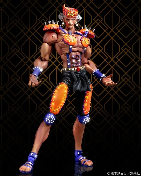 Jojo no Kimyou na Bouken - Sentou Chouryuu - Esidisi - Super Action Statue - Swarovski Limited Edition (Medicos Entertainment)