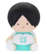 Haikyuu!! - Kunimi Akira - Chubby Chubby - Chubby Chubby Haikyuu!! Aoba Johsai/Fukurodani Gakuen Sofubi Figure (Takara Tomy A.R.T.S)
