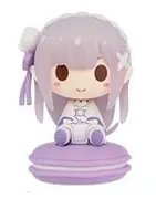 Re:Zero kara Hajimeru Isekai Seikatsu - Emilia - Chokonokko - Ichiban Kuji - Ichiban Kuji Re:Zero kara Hajimeru Isekai Seikatsu - Amaai Haru ga kita! Dore kara taberu? - (Banpresto)