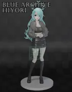 Blue Archive - Tsuchinaga Hiyori - Arius (Mori no Aru Machi)