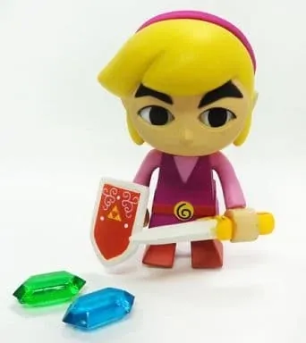 Zelda no Densetsu: 4tsu no Tsurugi - Link - Nintendo Box Figure Collection Vol.4 Zelda no Densetsu: 4tsu no Tsurugi-hen - Purple Normal-gao (Yujin)