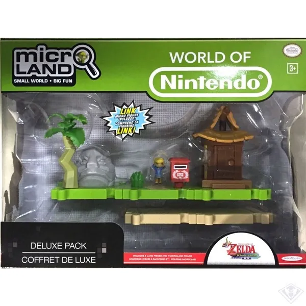 Zelda no Densetsu: Kaze no Takt - Link - Micro Land - World of Nintendo - Outset Island (Jakks Pacific)