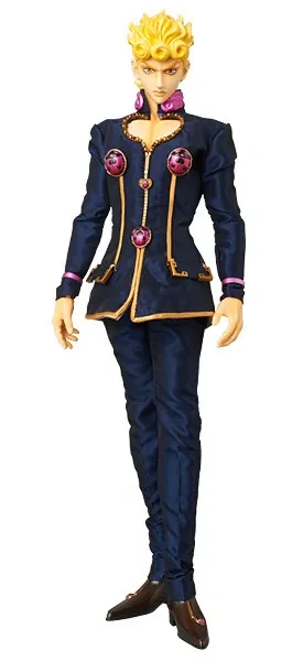 Jojo no Kimyou na Bouken - Ougon no Kaze - Giorno Giovanna - Real Action Heroes (#540) - 1/6 (Medicom Toy)