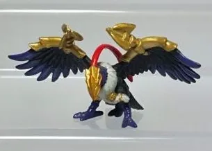 Digimon Savers - Yatagaramon (2006 Anime Version) - Candy Toy - Digimon Savers Figure Collection BURST! (Bandai)
