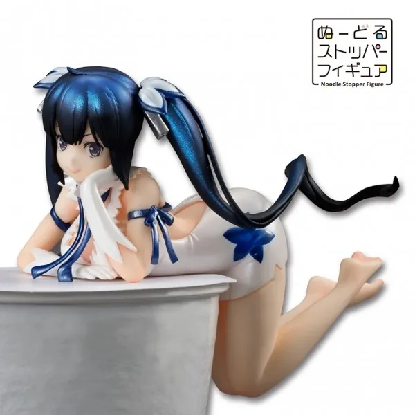 Dungeon ni Deai o Motomeru no wa Machigatteiru Darou ka - Hestia - Furyu Kuji - Minna no Kuji Dungeon ni Deai o Motomeru no wa Machigatteiru Darou ka ~Megami-tachi no Utage~ - Noodle Stopper Figure - Special Color ver. (FuRyu)