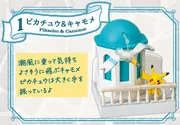 Pocket Monsters - Camome - Pikachu - Candy Toy - Pokémon Town 3 (1) (Re-Ment)