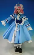Touhou Project - Saigyouzi Yuyuko - Doll Clothes - Doujin Accessory - 1/3 (Cherry Milk)