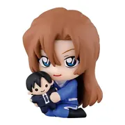 Meitantei Conan - Hagiwara Chihaya - Hagiwara Kenji - Gashapon - Gyu-cot - Meitantei Conan Gyu-cot 2 (Bandai)