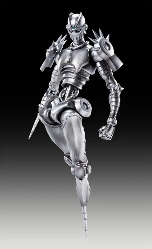 Jojo no Kimyou na Bouken - Ougon no Kaze - Coco Jumbo - Silver Chariot - Super Action Statue (#42) (Medicos Entertainment)
