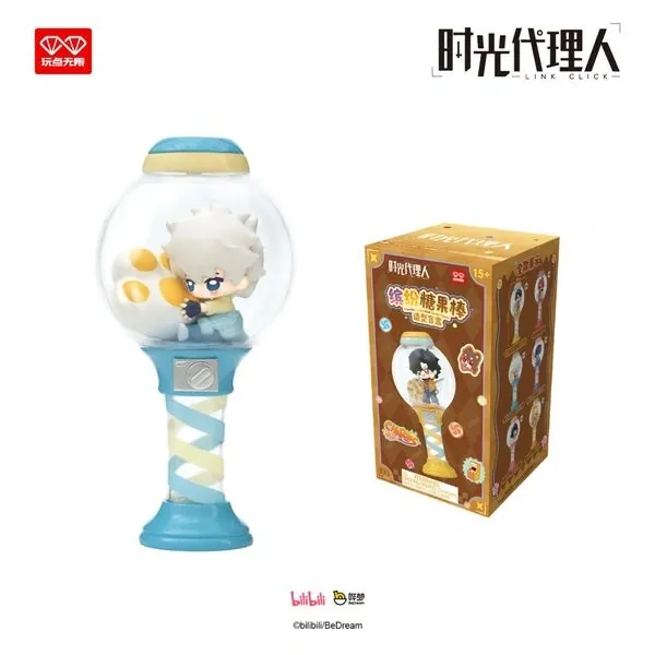 Link Click - Lu Guang - Light-Up Figure - Link Click Animation Colorful Candy Series Candy Stick Shaped Blind Box - Link Click Colorful Candy Series - Moon Sea Salt Sand (All For Play)