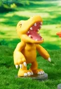 Digimon Adventure - Yasashii Usagi-san - Agumon - BN Figure Q - BN Figure Q Digimon x My Friend Rabbit ~Happy Partners~ (Bandai Namco Shanghai, Top Toy)