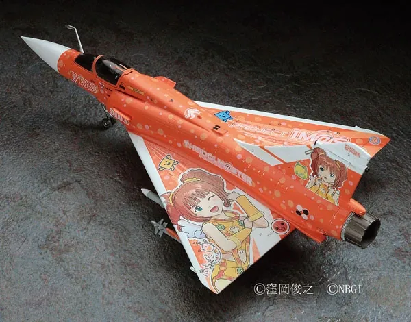 The Idolm@ster - Takatsuki Yayoi - 1/72 - Dassault Mirage 2000 (Hasegawa)