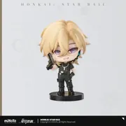 Honkai: Star Rail - Aventurine - Honkai: Star Rail Nameless' Guest Medal Q Version Figure - Honkai: Star Rail Nameless' Guest Medal Series (Ribose)