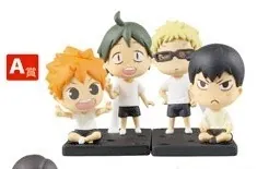 Haikyuu!! Second Season - Tsukishima Kei - Gacha Kuji - Gacha Kuji Haikyuu!! ~Karasuno Members Say Cheese Hen! - First Year Figure Set (Takara Tomy A.R.T.S)