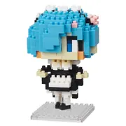 Re:Zero kara Hajimeru Isekai Seikatsu - Rem - Block - Charanano - Nanoblock - CN-17 (Chara-Ani, Kawada)
