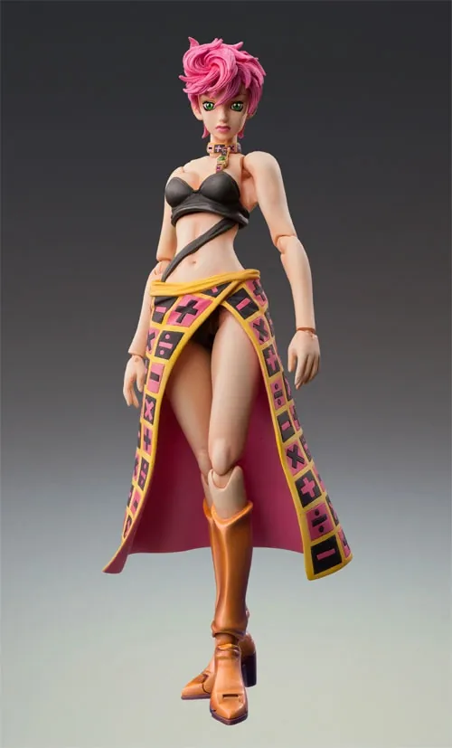 Jojo no Kimyou na Bouken - Ougon no Kaze - Trish Una - Super Action Statue (#54) (Medicos Entertainment)